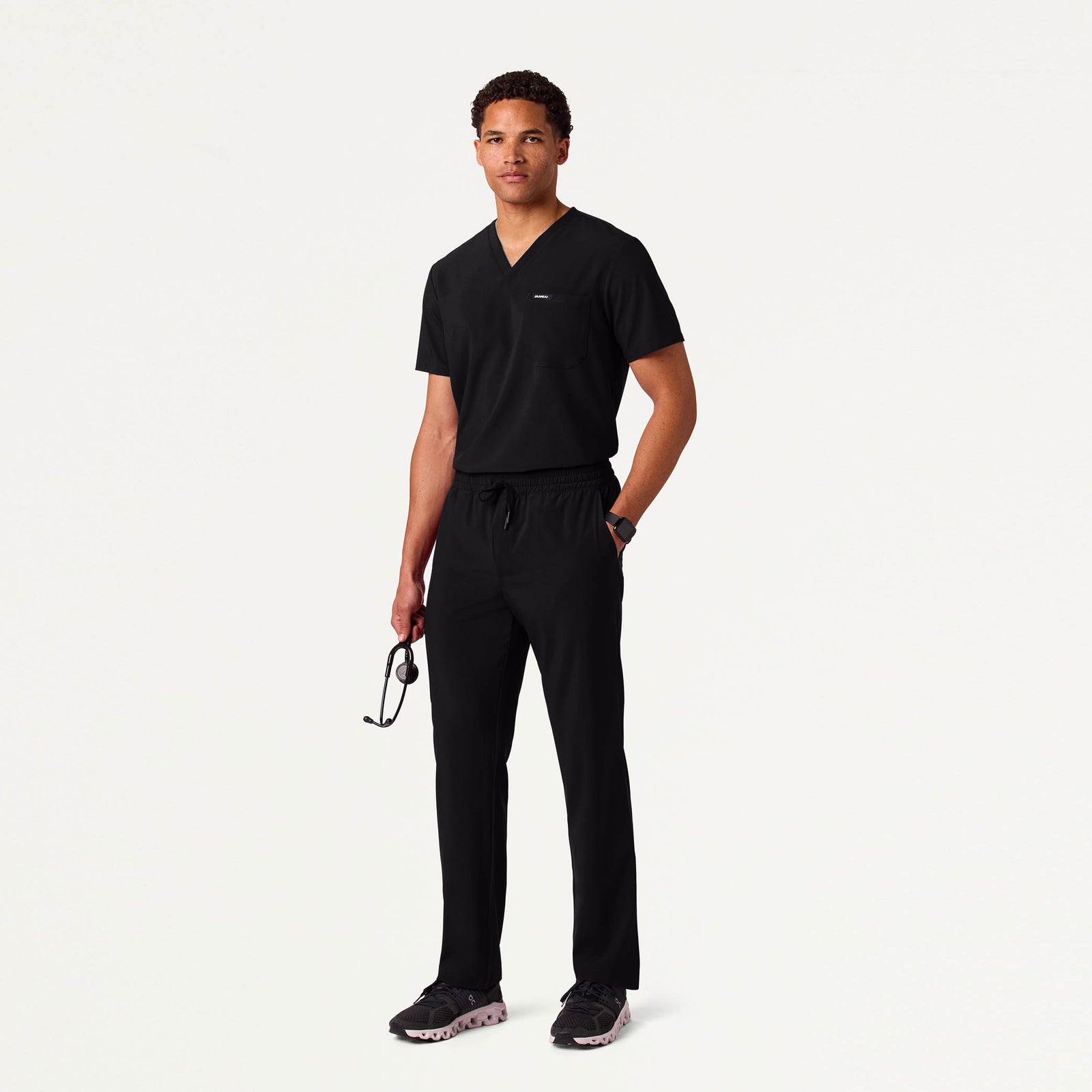Brooks Straight-Leg Scrub Pant - Black
