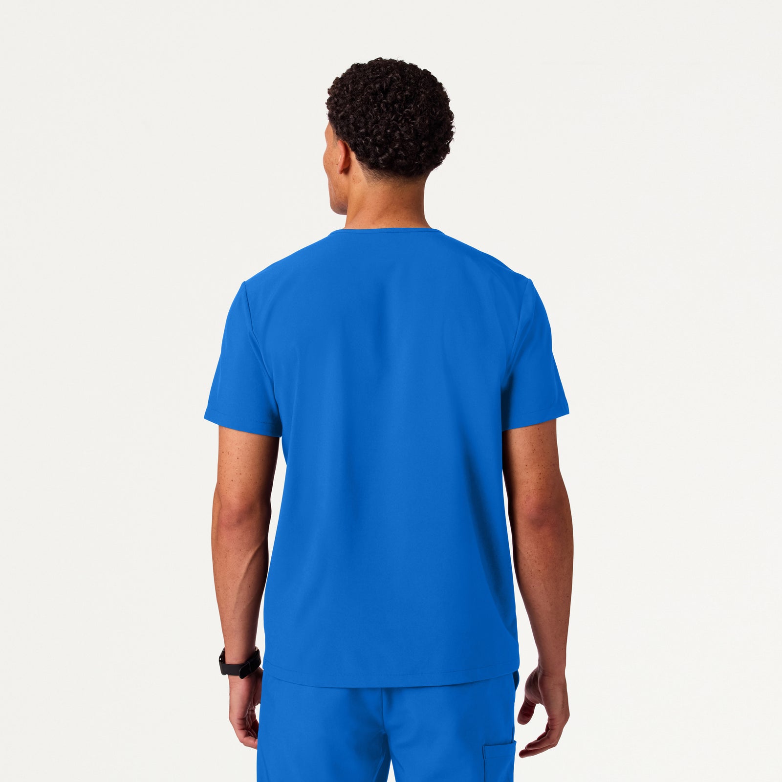 Rhys 1-Pocket Scrub Top - Royal Blue