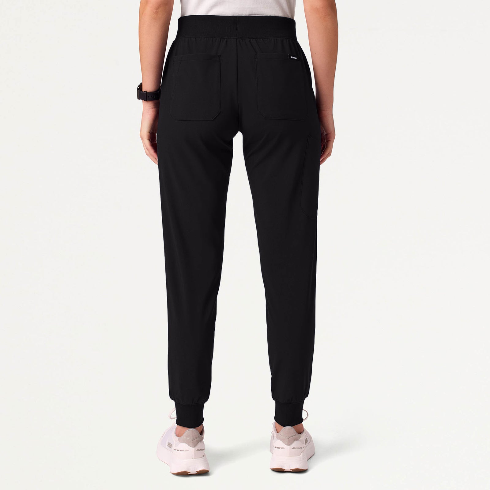 Arden Slim Scrub Jogger - Black