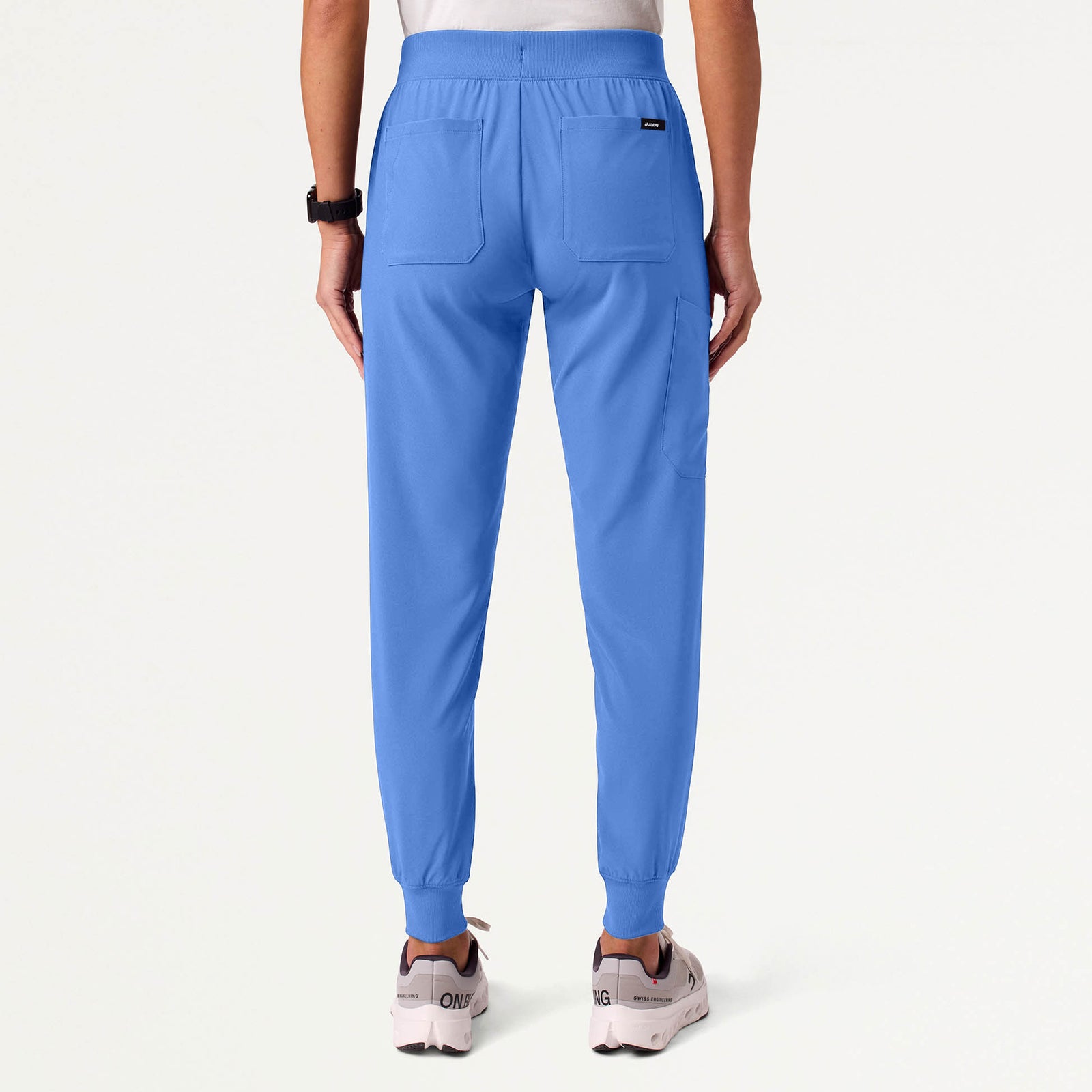 Arden Slim Scrub Jogger - Ceil Blue